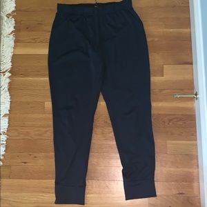 navy womens joggers